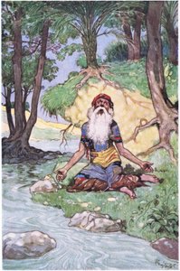 Der alte Mann des Meeres